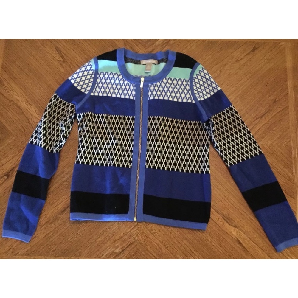 Banana Republic Zip-up Sweater Small